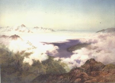 Kora reggel a Schynegge Platte-ről, Svájc alkotó: Arthur Croft