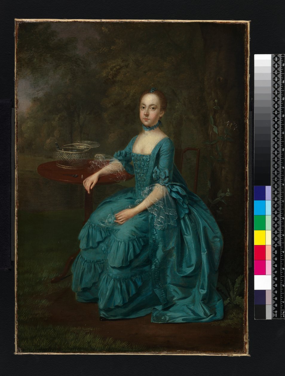 Lady Milner alkotó: Arthur Devis