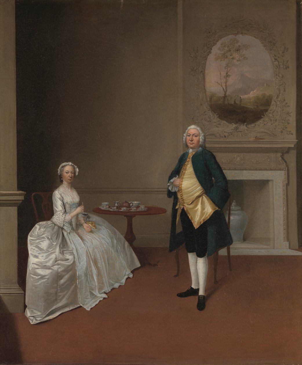 Mr. és Mrs. Hill alkotó: Arthur Devis
