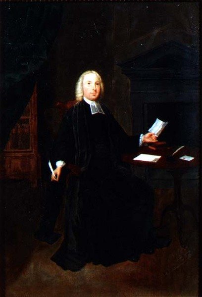 William Farington tiszteletes, a lancashire-i Leigh helytartójának portréja, 1741-42 körül (olaj, vászon) alkotó: Arthur Devis