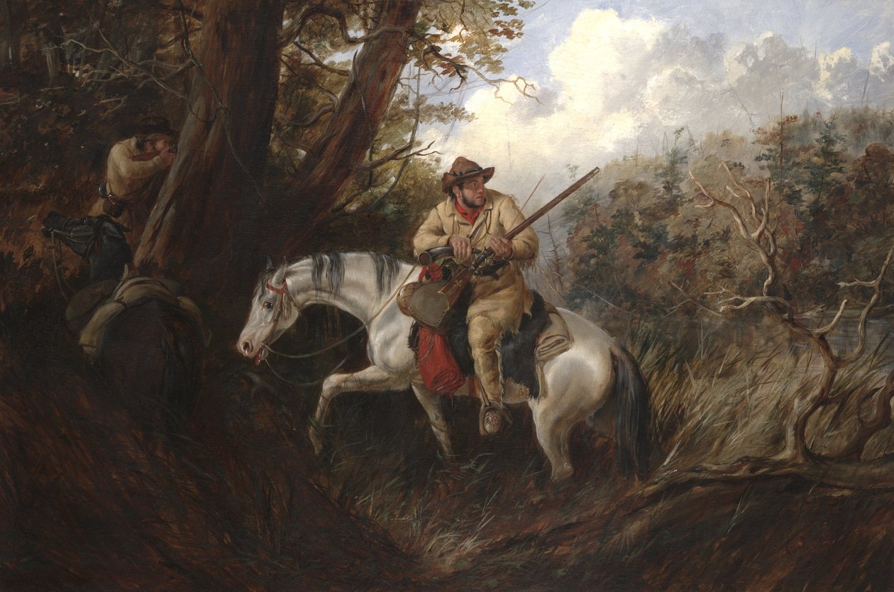 American Frontier Life, 1852 alkotó: Arthur Fitzwilliam Tait