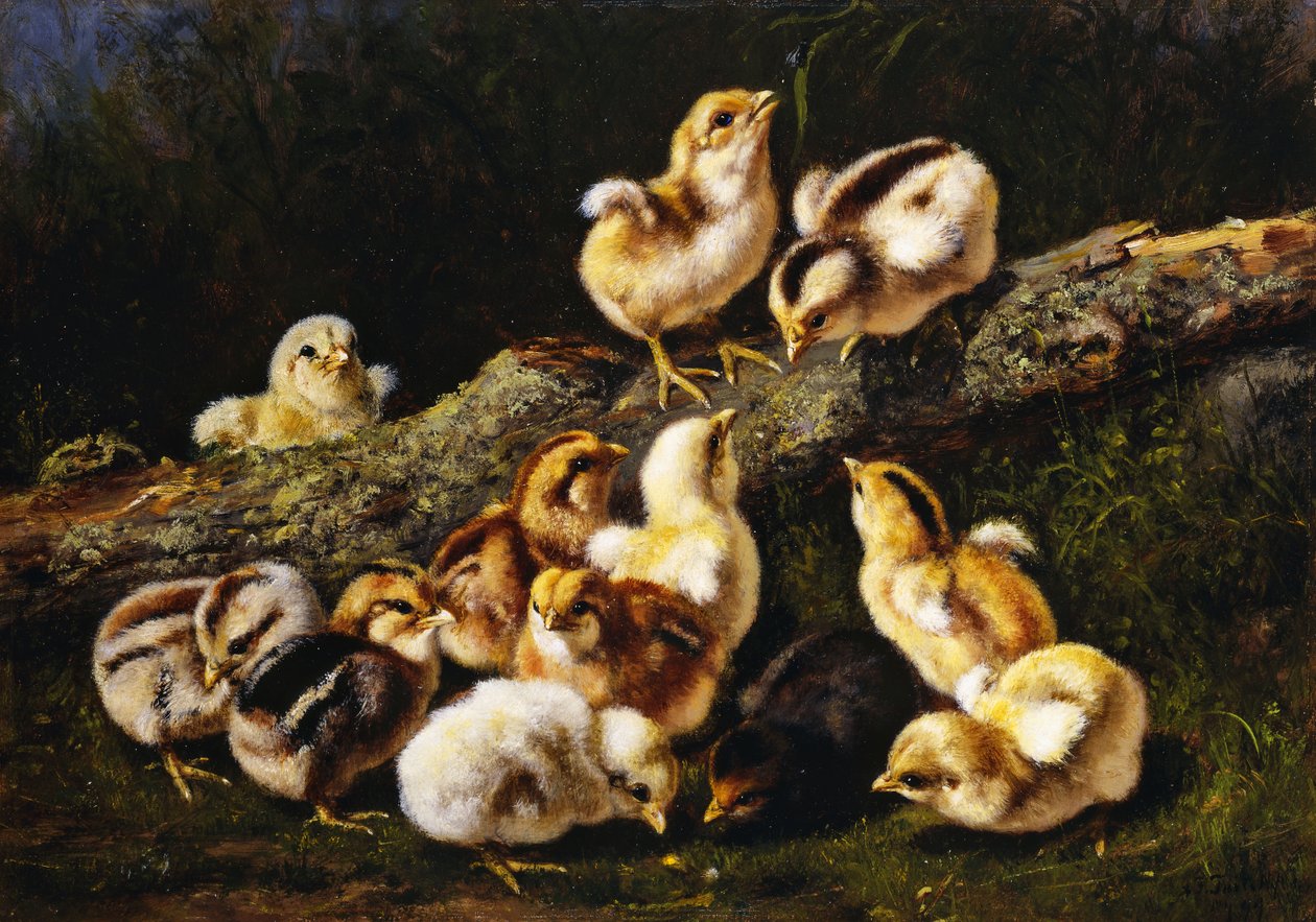 Kis házi kedvencek, 1899 alkotó: Arthur Fitzwilliam Tait