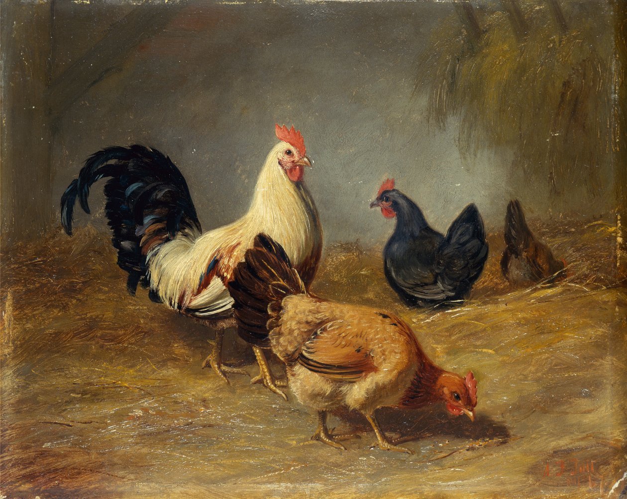 Baromfitakarmányozás alkotó: Arthur Fitzwilliam Tait
