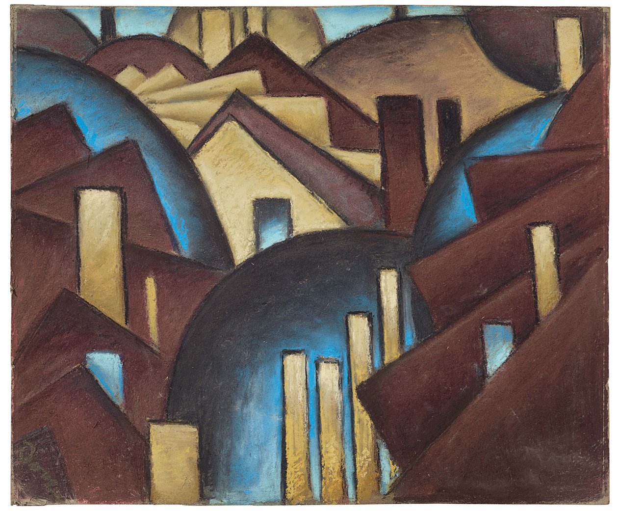1. számú természet szimbolizált (tetők) alkotó: Arthur Garfield Dove