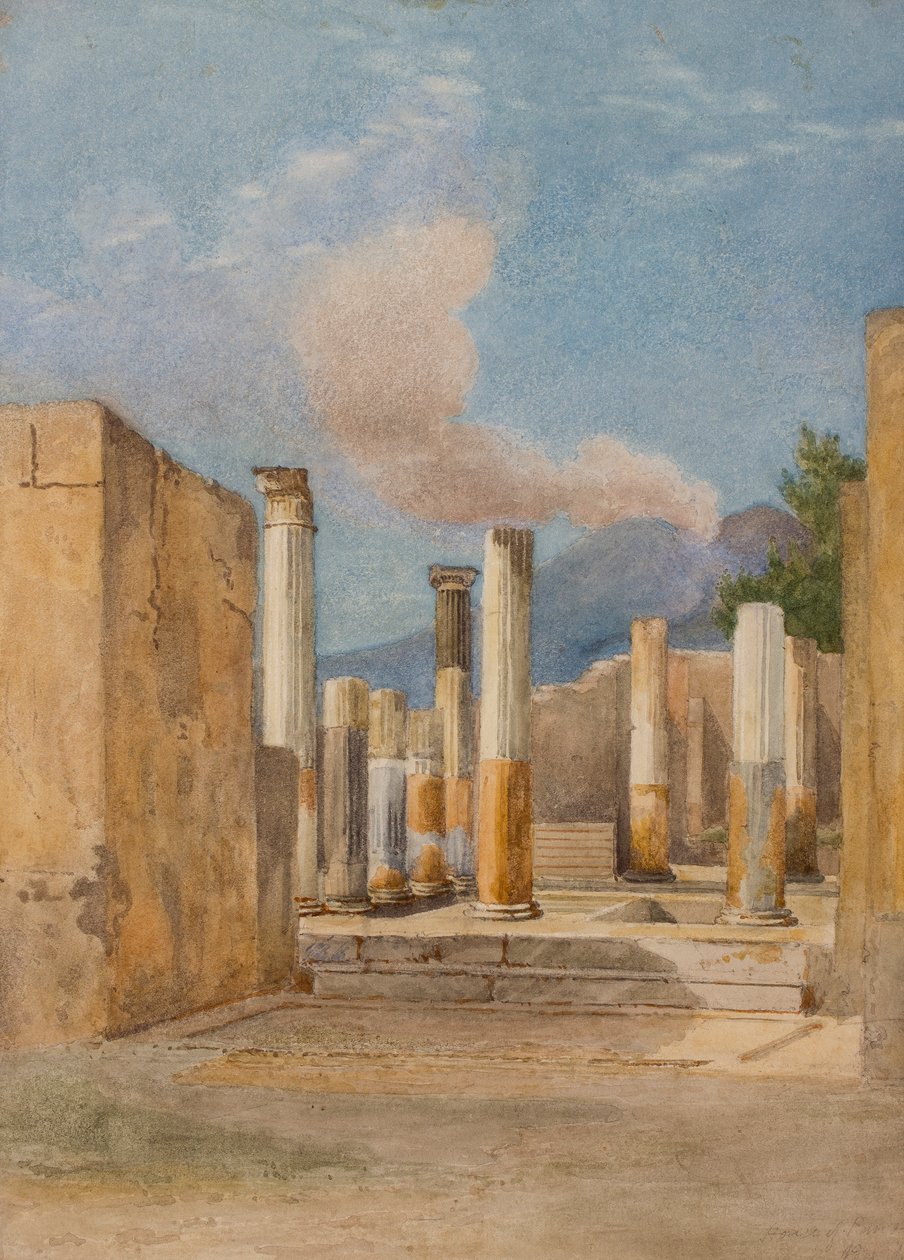 Pompei: Pansa-ház, via delle Terme, 184344 alkotó: Arthur Glennie