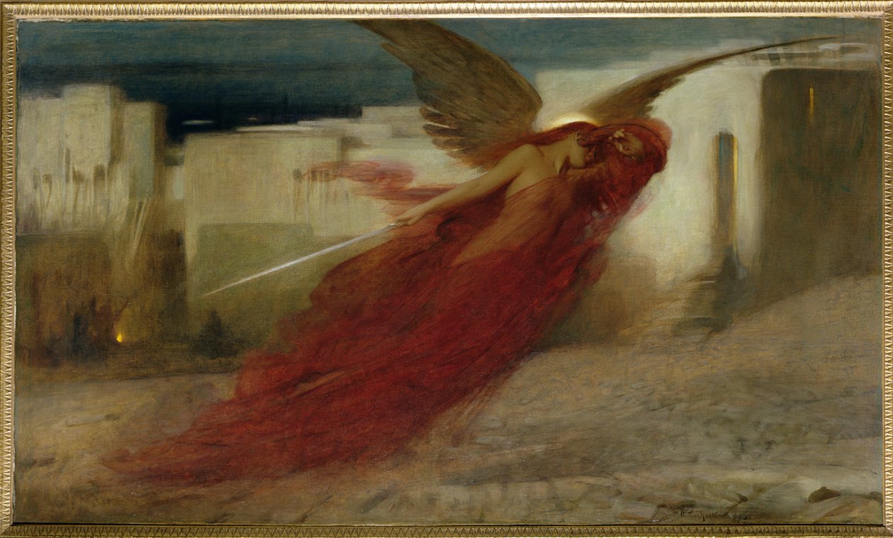 És akkor nagy kiáltás volt Egyiptomban, 1897 alkotó: Arthur Hacker