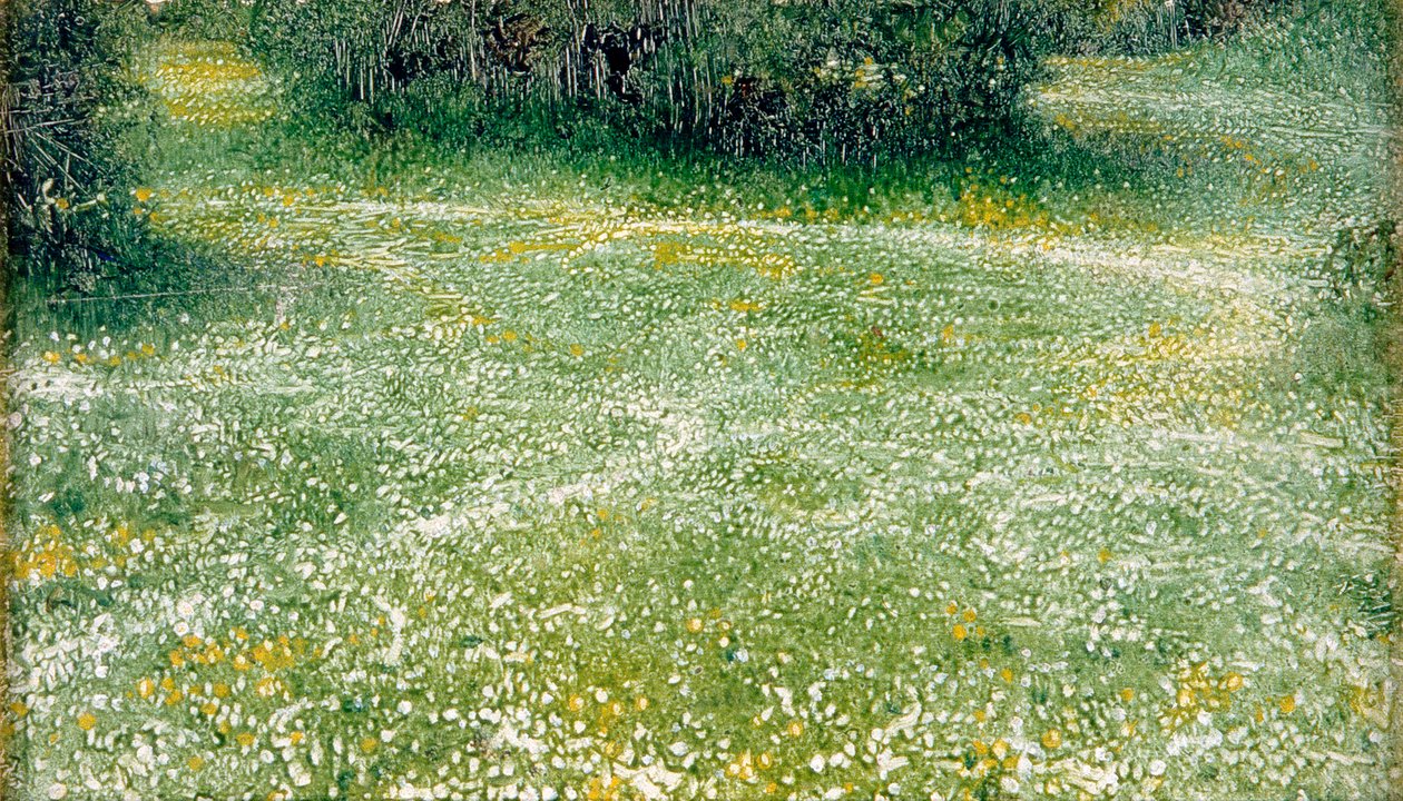 Százszorszépek Burnhamben, 1918 körüli (olaj, vászon) alkotó: Arthur Hacker