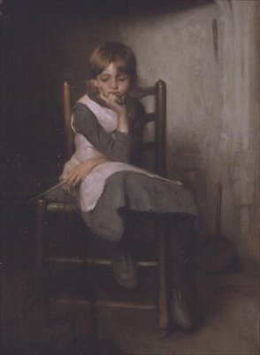 A háló javítása alkotó: Arthur Hacker
