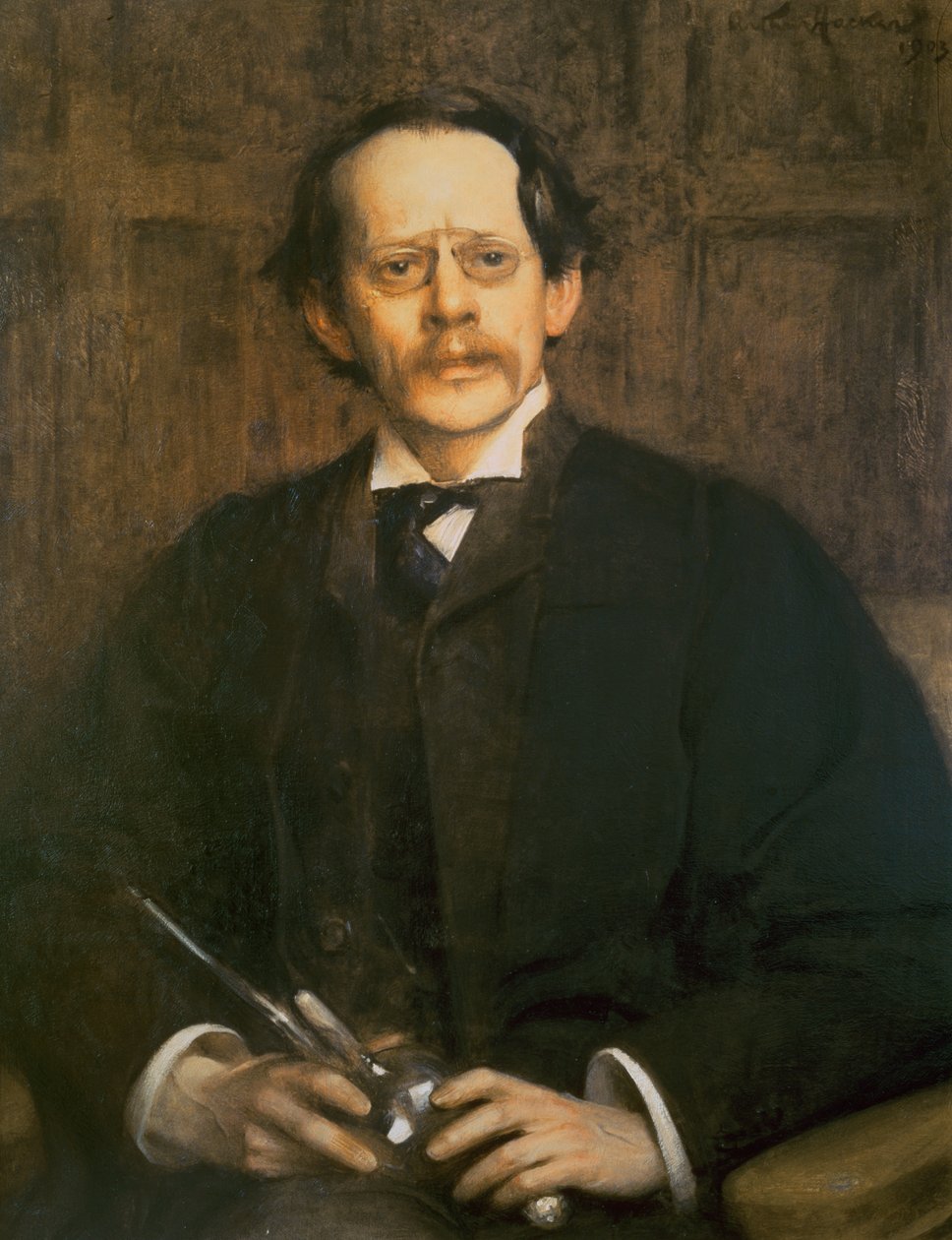 Joseph Thomson portréja, 1903 alkotó: Arthur Hacker