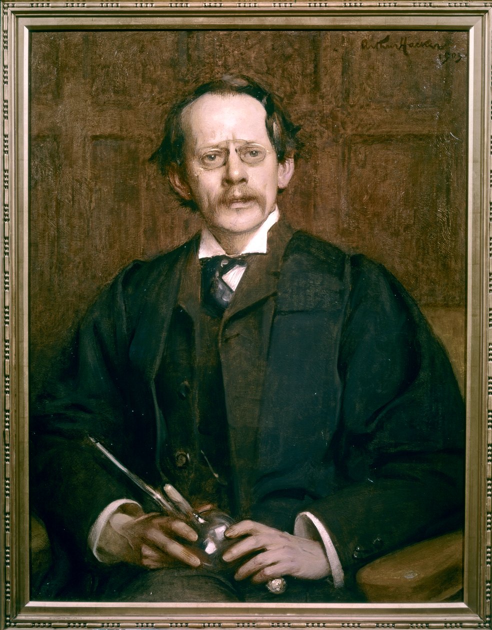 Sir Joseph John Thomson portréja alkotó: Arthur Hacker