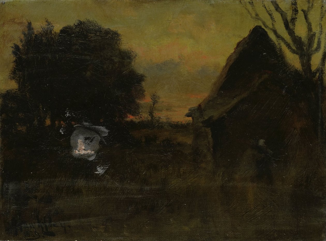 Napnyugtakor alkotó: Arthur Hawksley