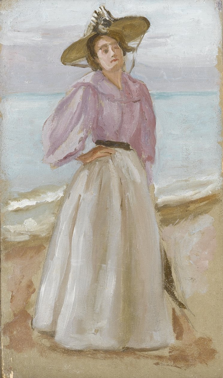 A sétány, 1895 körül alkotó: Arthur Haythorne Studd