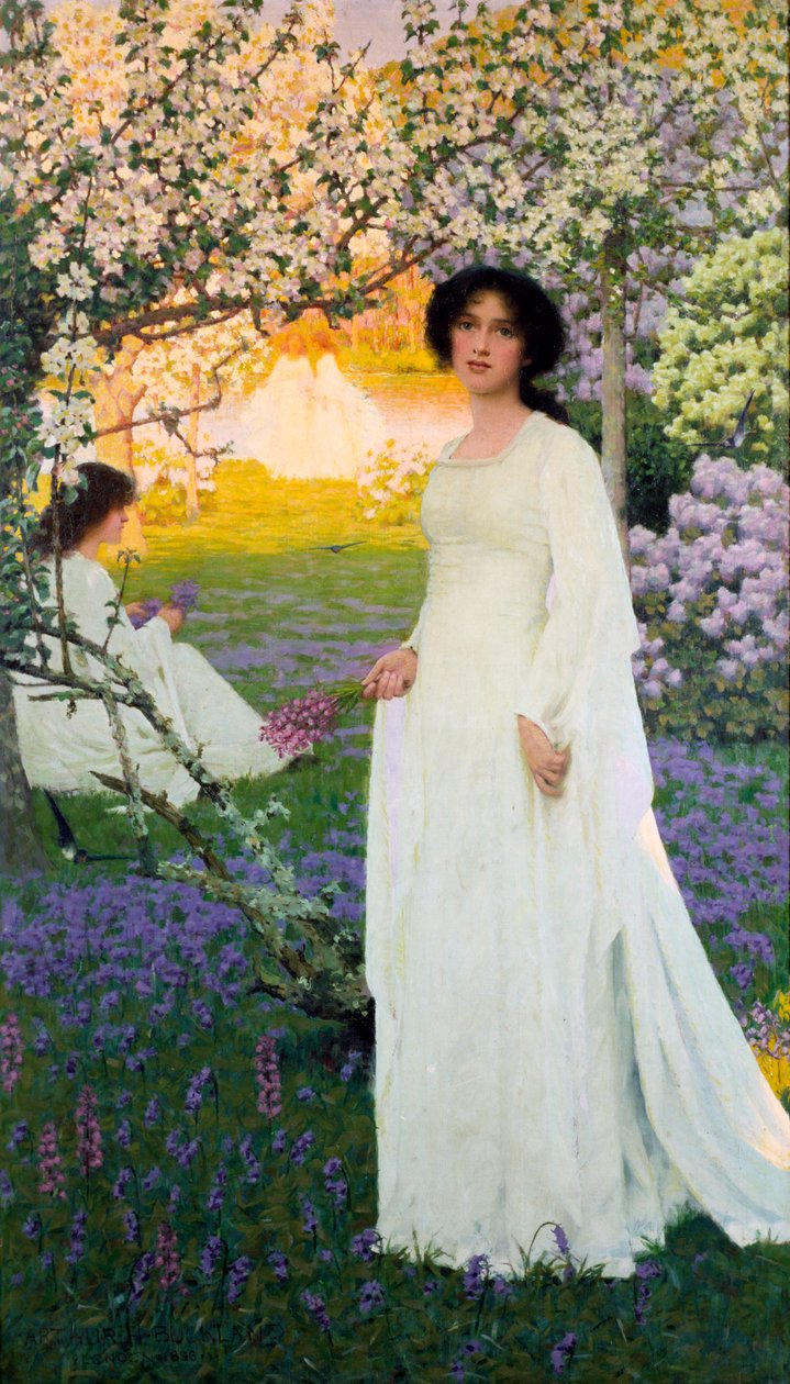 „Tavasz”, 1900 körül alkotó: Arthur Herbert