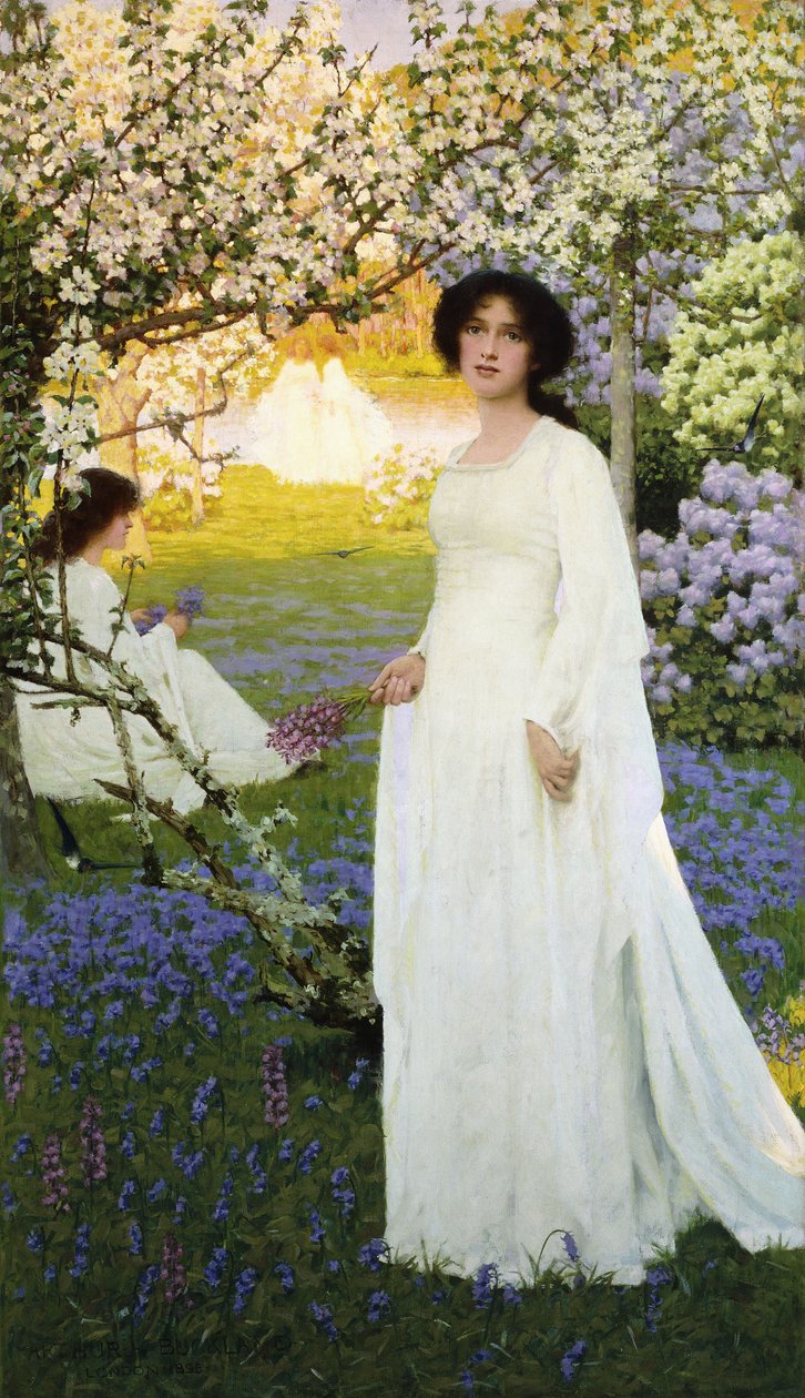 Tavasz, 1896 alkotó: Arthur Herbert Buckland