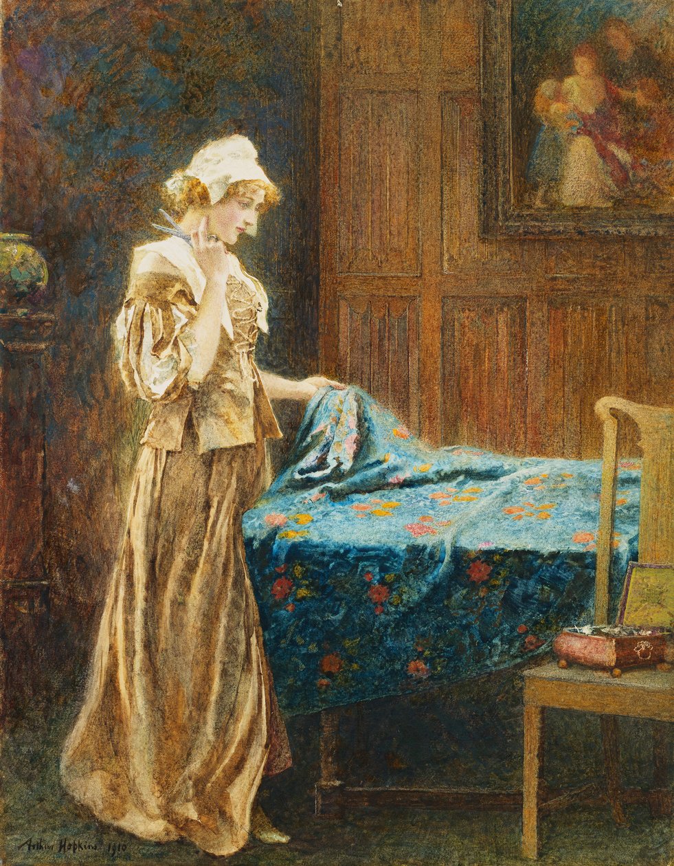 Egy pillanat habozás, 1910 alkotó: Arthur Hopkins