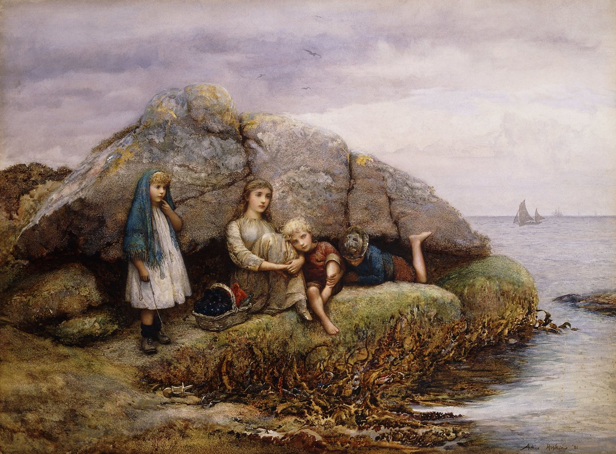 Belefáradt a várakozásba, 1881 alkotó: Arthur Hopkins