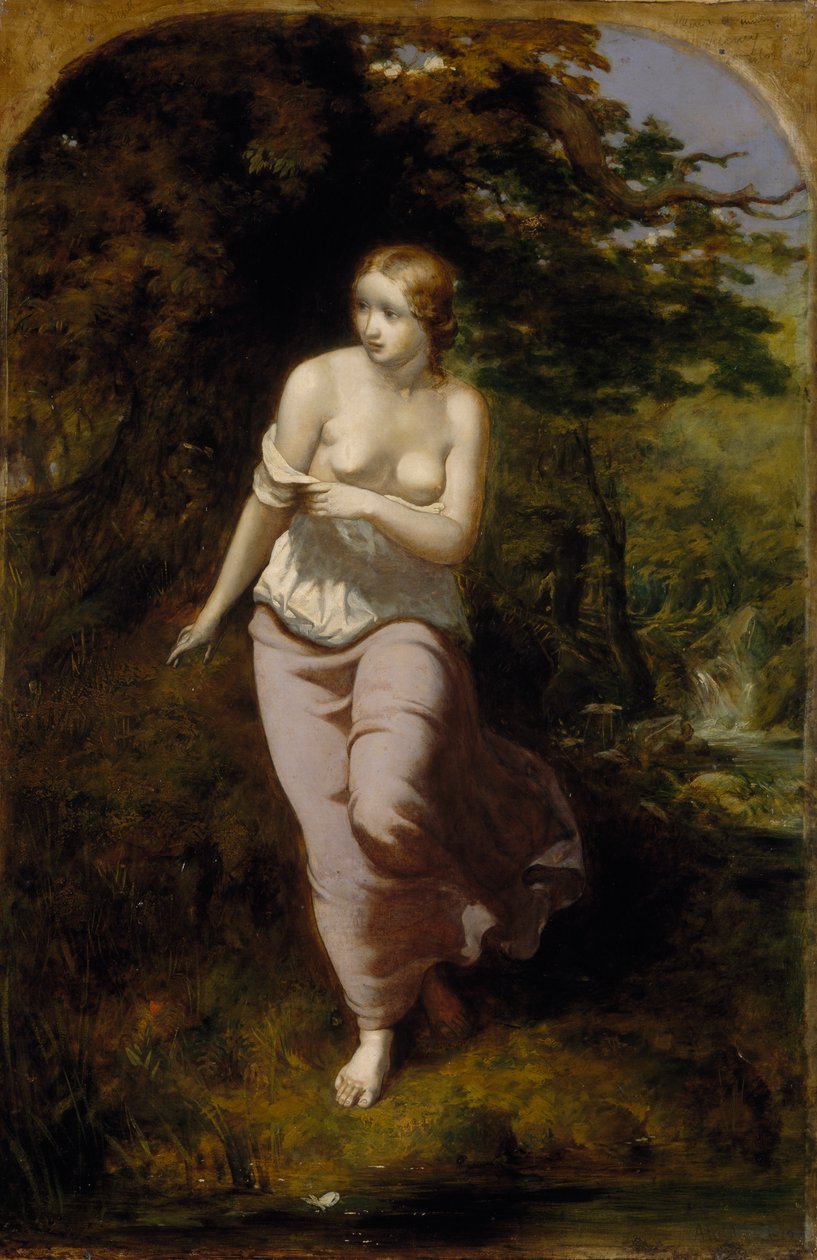 Musidora fürdő, 1849 alkotó: Arthur Hughes