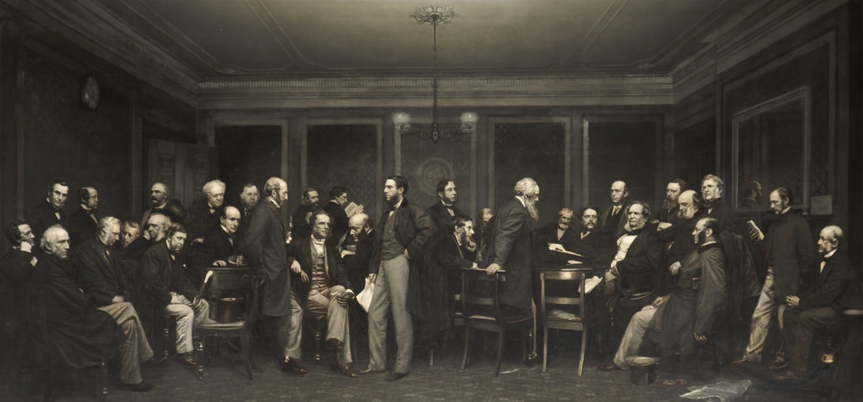 The Central Executive Cotton Famine Relied Committee alkotó: Arthur Hughes