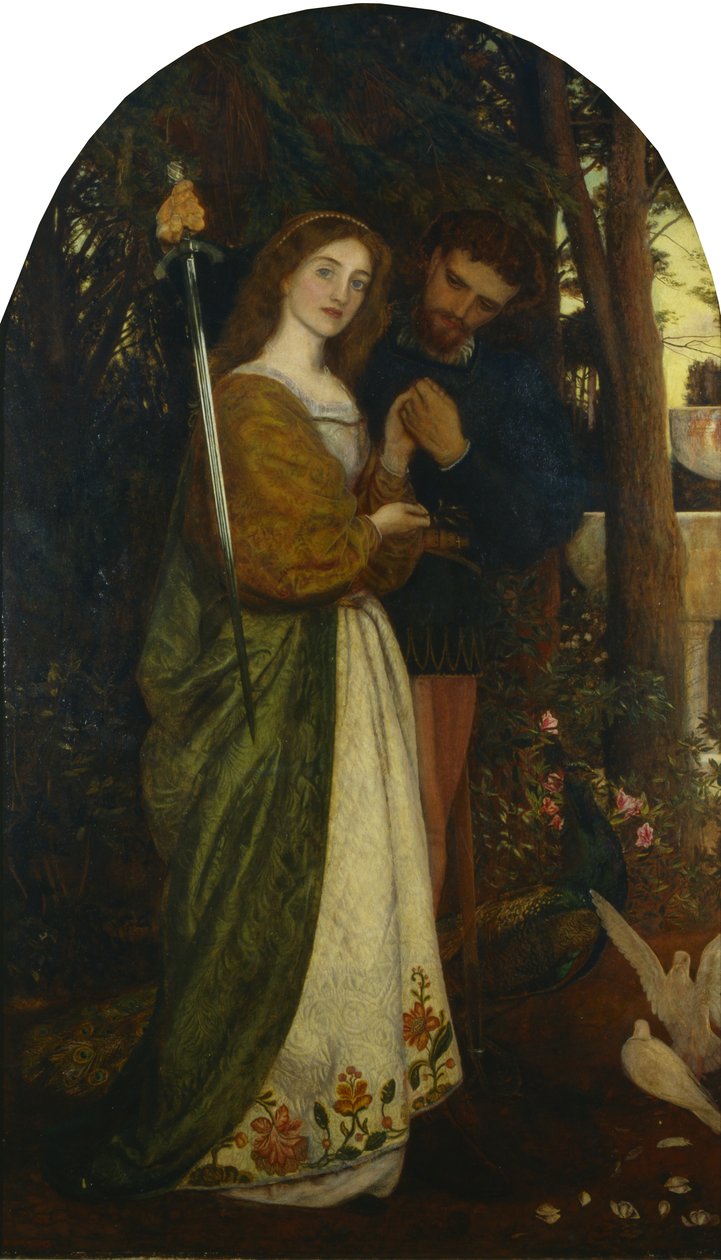 Az Őrzött Bower alkotó: Arthur Hughes