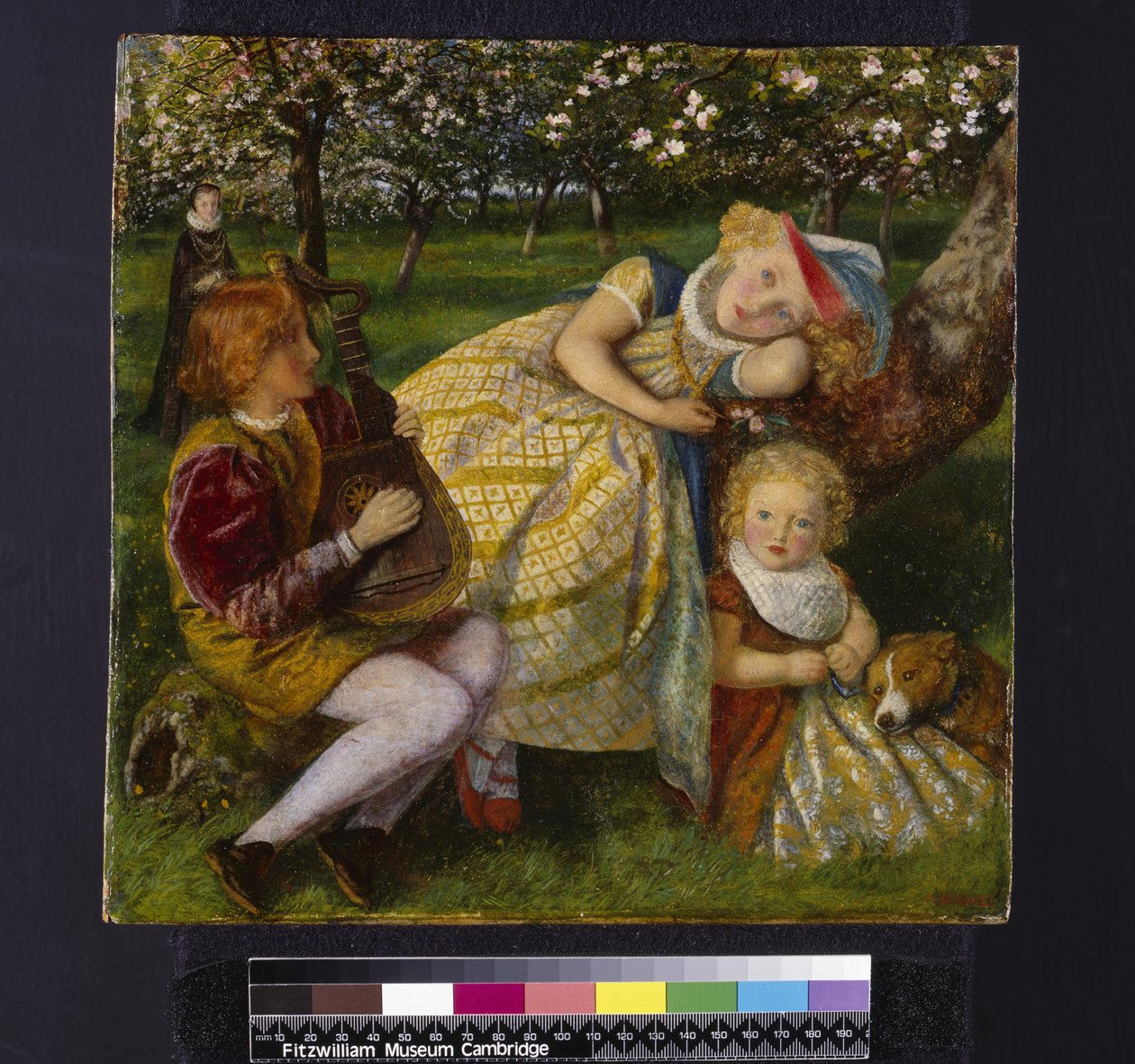 The Kings Orchard, 1858 körül alkotó: Arthur Hughes