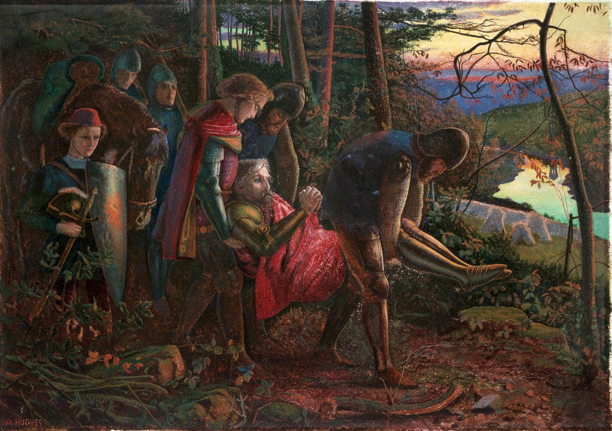 A Nap lovagja, 1860-1861 alkotó: Arthur Hughes