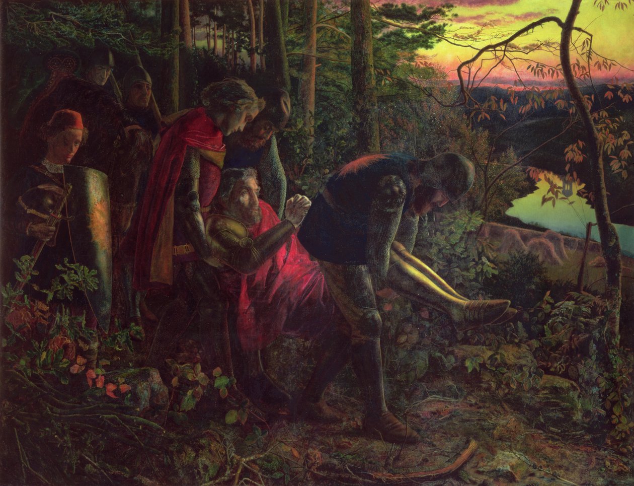 A Nap lovagja 1859-60 körül alkotó: Arthur Hughes
