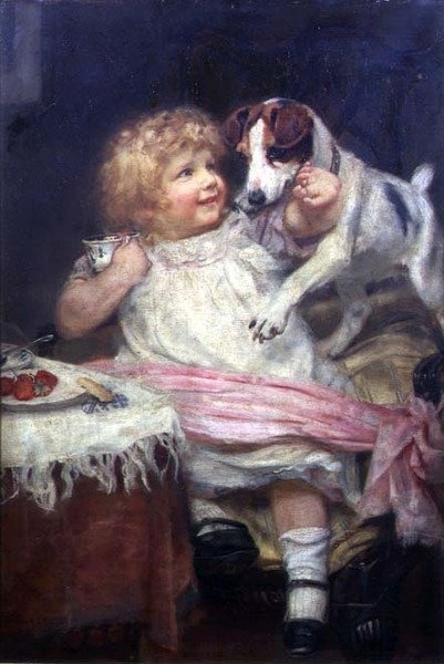 Egy hívatlan vendég alkotó: Arthur John Elsley