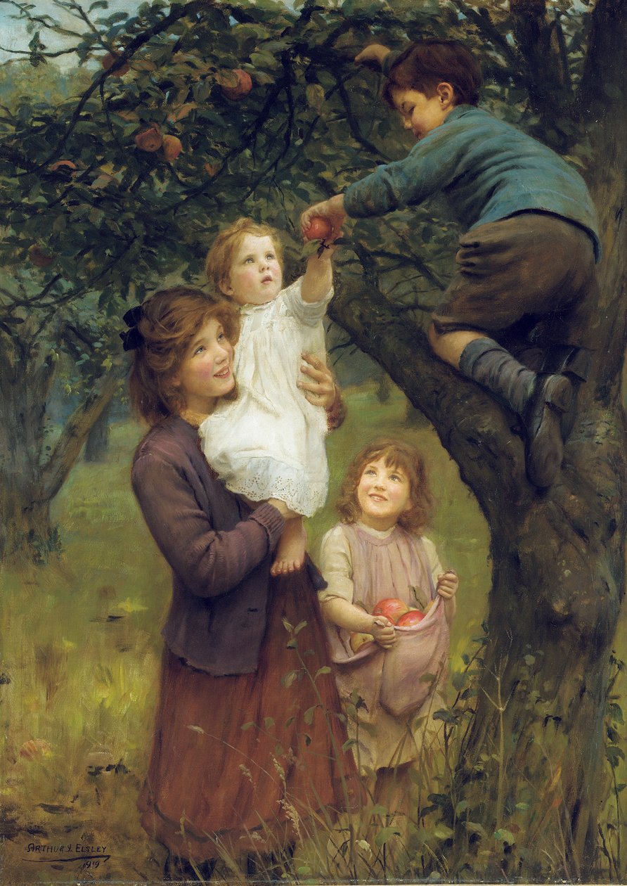 Alma szedése alkotó: Arthur John Elsley