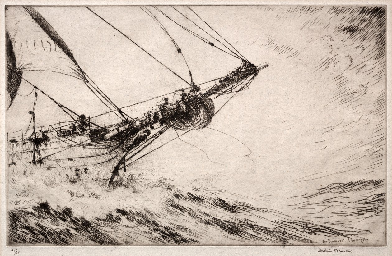 A Bowsprit alkotó: Arthur John Trevor Briscoe