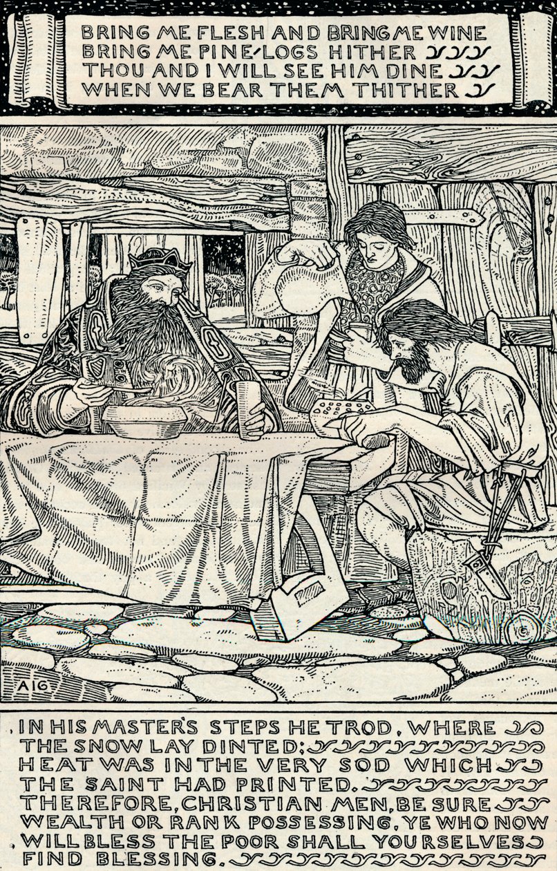 Jó Vencel király, 1895 alkotó: Arthur Joseph Gaskin
