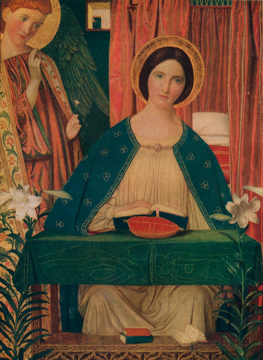 Angyali üdvözlet, 1898 alkotó: Arthur Joseph Gaskin