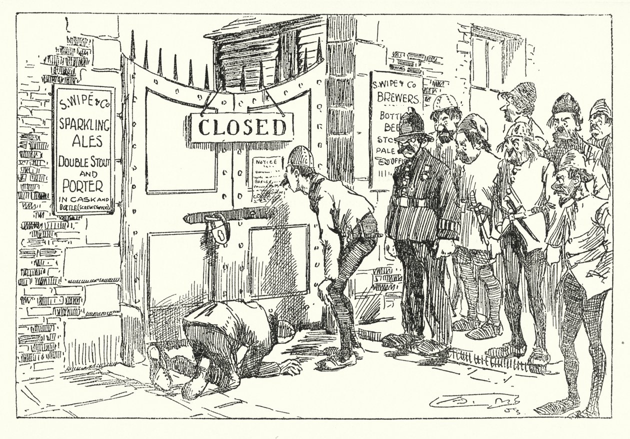 Kr. u. 1314, Nehéz idők (litográfia) alkotó: Arthur Moreland