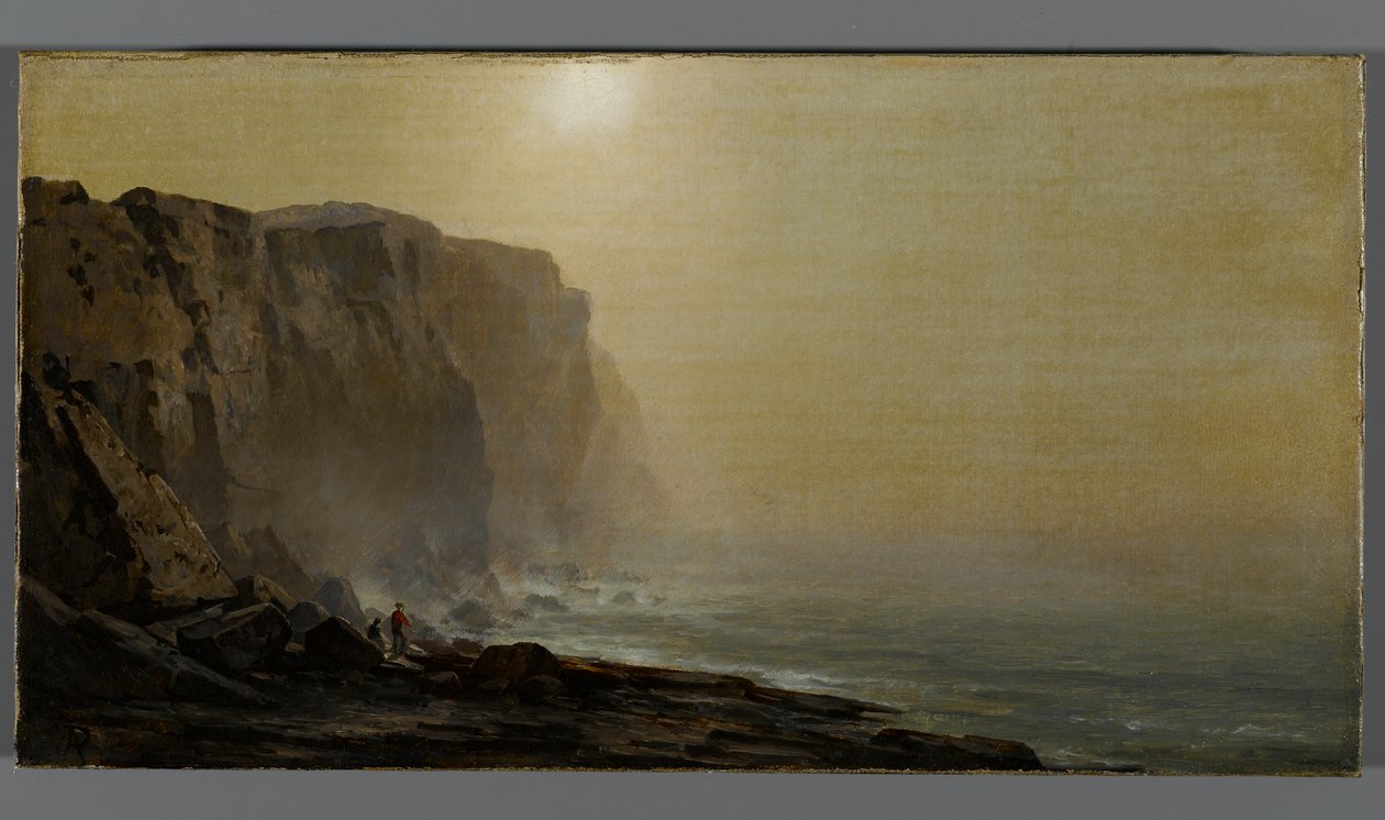 Ködös reggel, Maine partja, 1860-as évek vége alkotó: Arthur Parton
