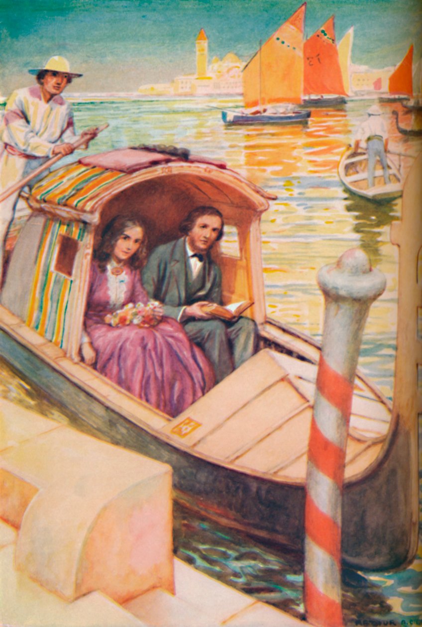 The Brownings in the Gondola City, 1925 alkotó: Arthur Percy Dixon