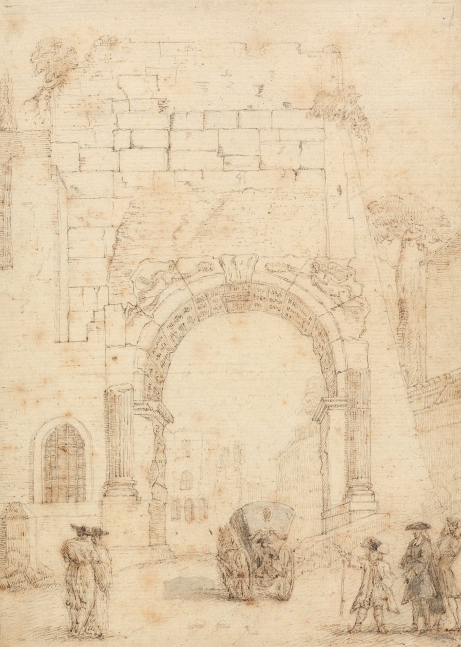 Titus íve a fórumról, Róma alkotó: Arthur Pond