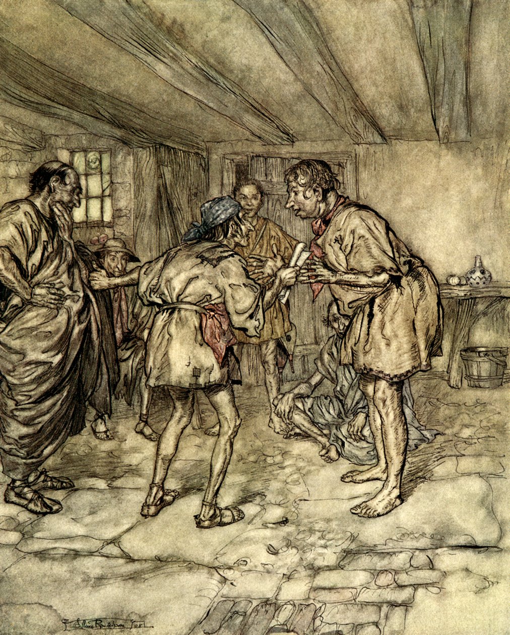 Szentivánéji álom alkotó: Arthur Rackham