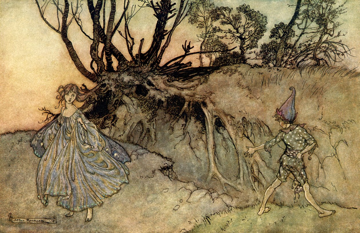 Szentivánéji álom alkotó: Arthur Rackham