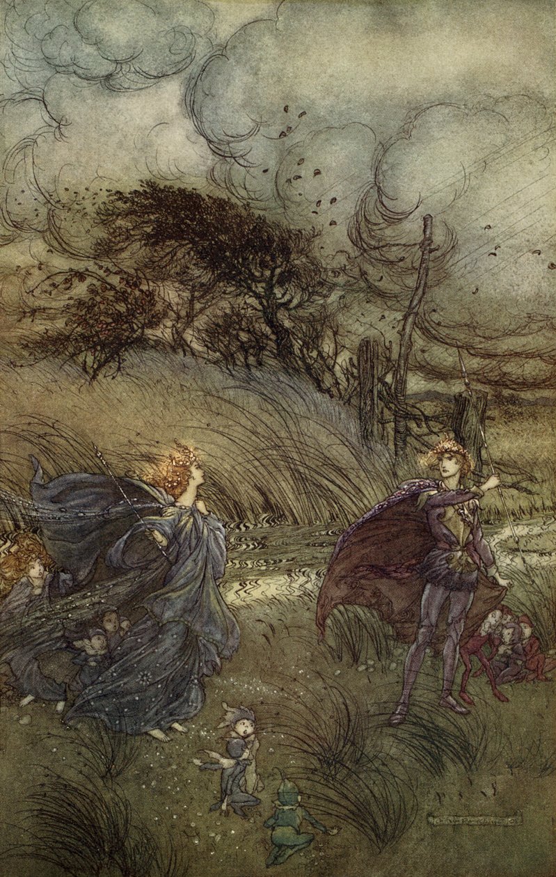Szentivánéji álom alkotó: Arthur Rackham