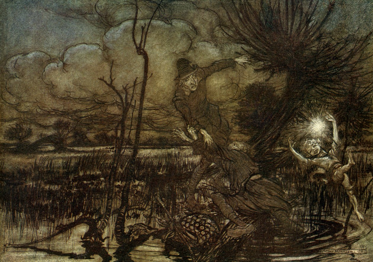 Szentivánéji álom alkotó: Arthur Rackham