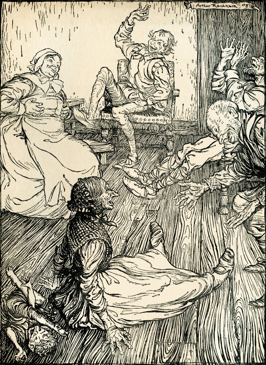 Szentivánéji álom alkotó: Arthur Rackham