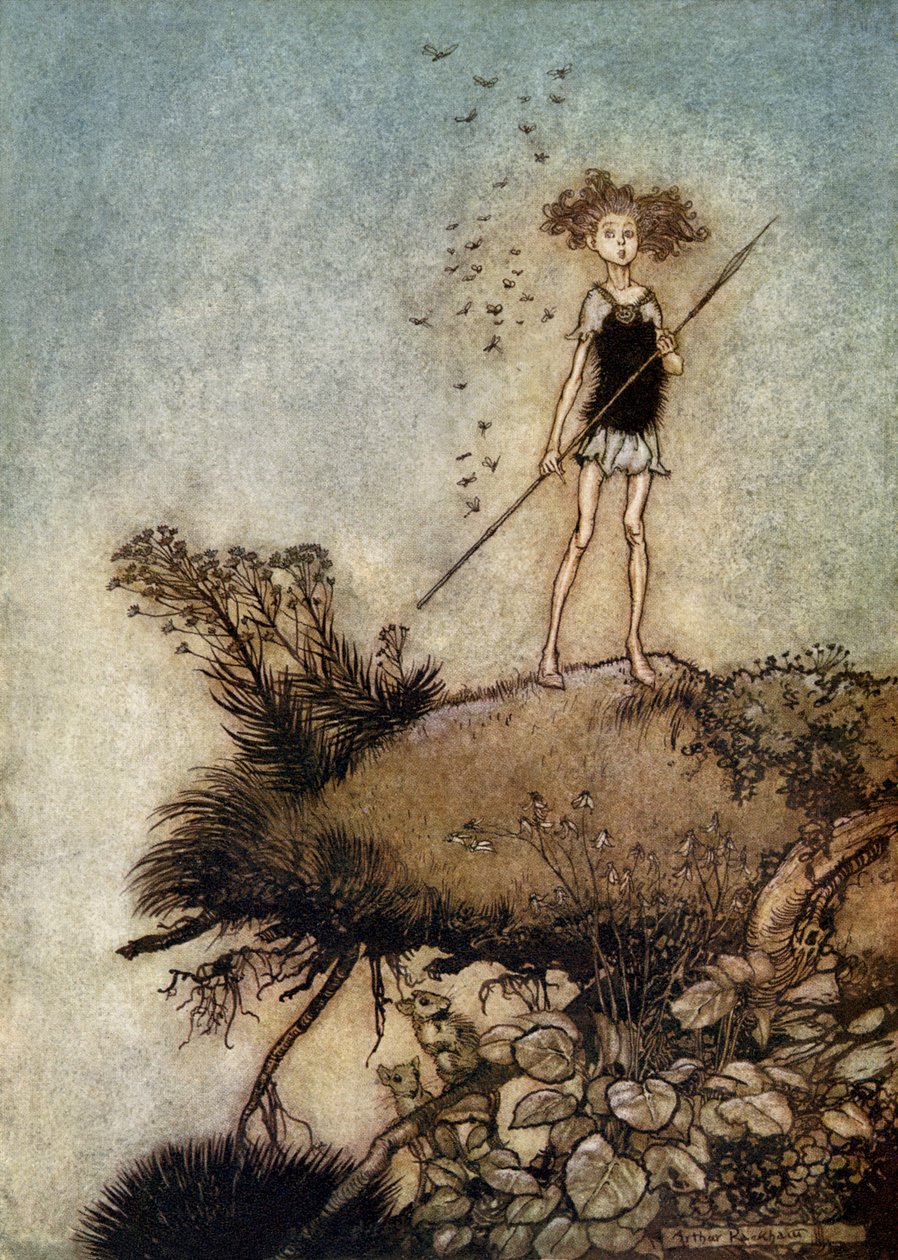 Szentivánéji álom alkotó: Arthur Rackham