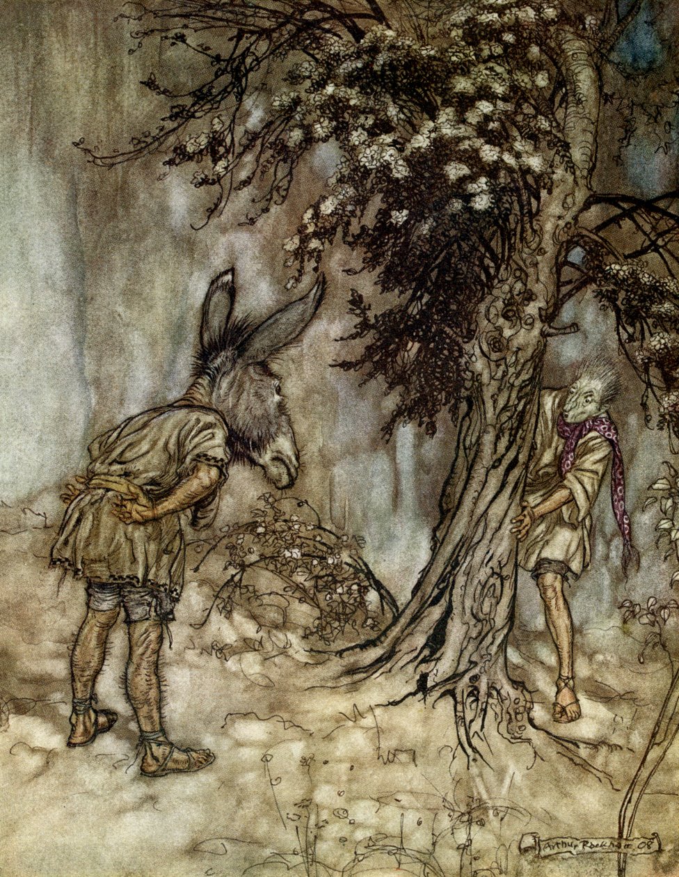Szentivánéji álom alkotó: Arthur Rackham