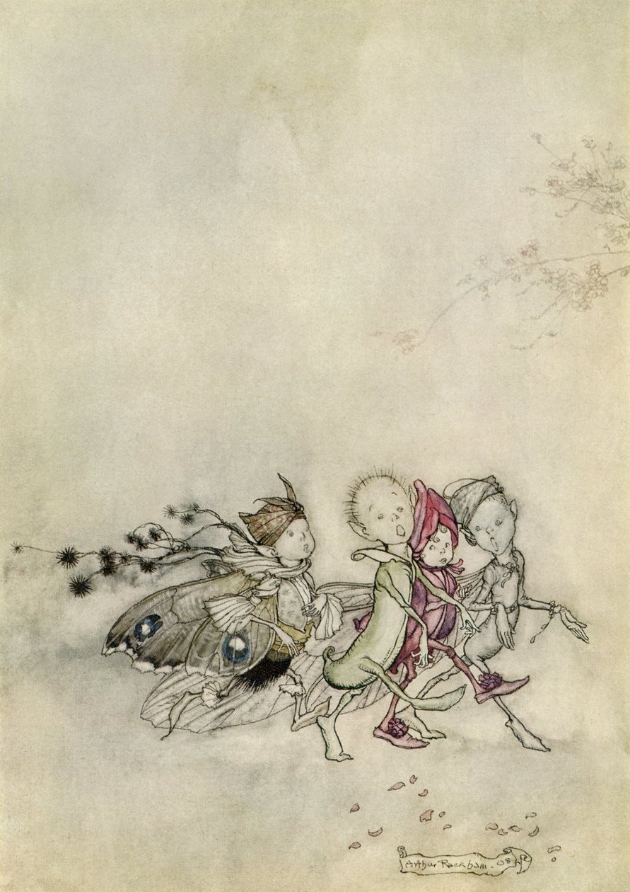 Szentivánéji álom alkotó: Arthur Rackham