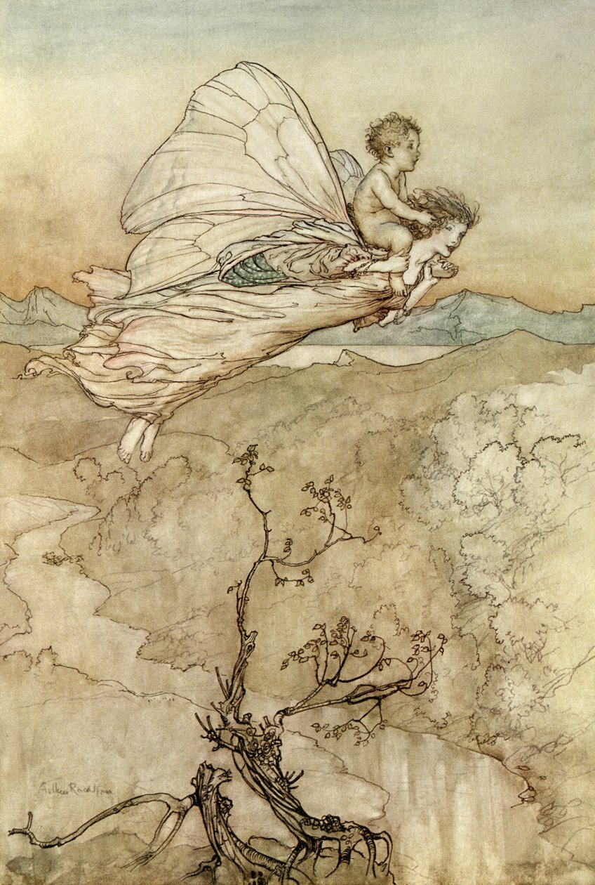 Szentivánéji álom alkotó: Arthur Rackham