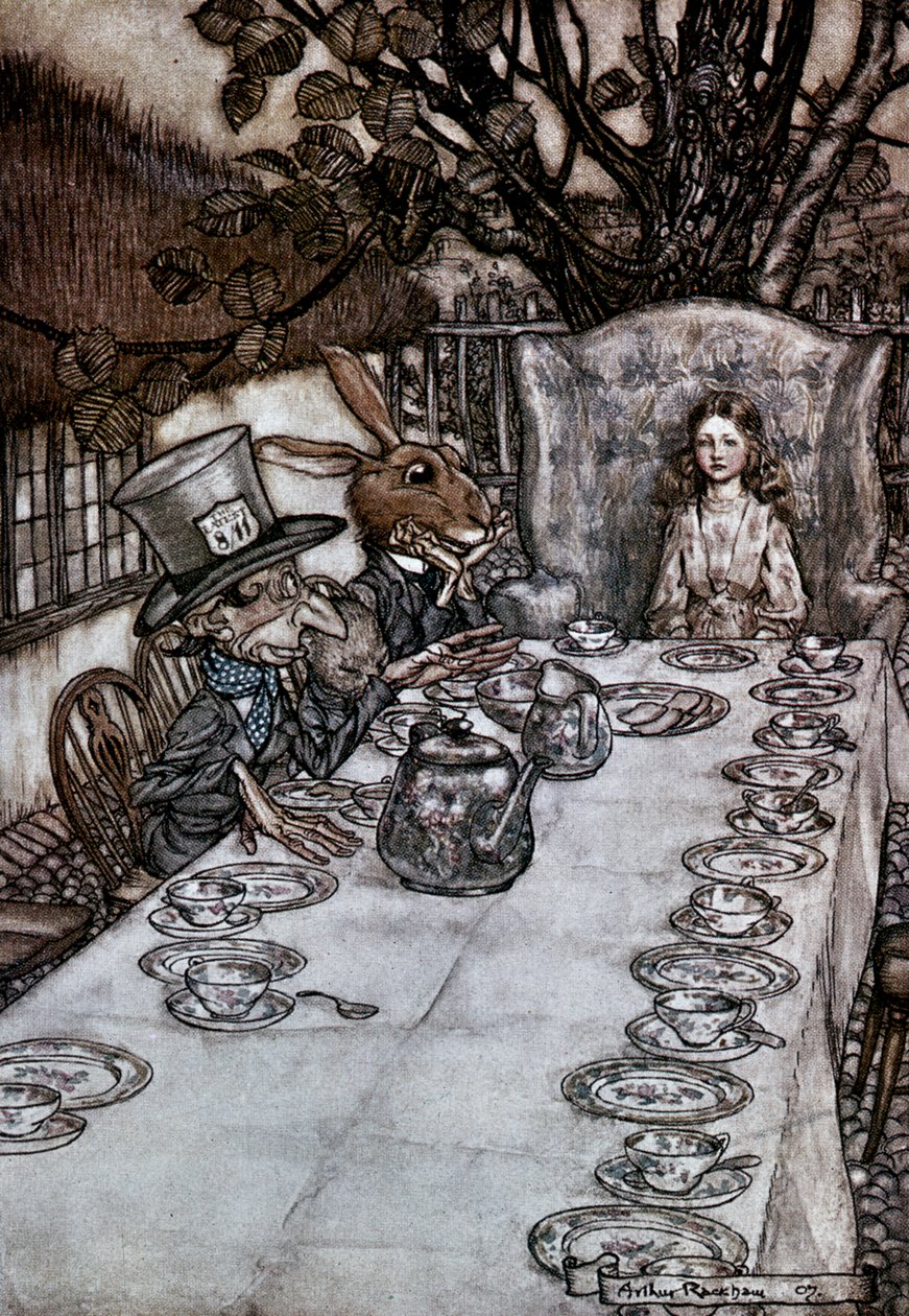 Alice Csodaországban, 1917 alkotó: Arthur Rackham
