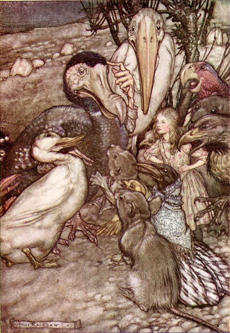 Lewis Carroll Alice kalandjai Csodaországban alkotó: Arthur Rackham