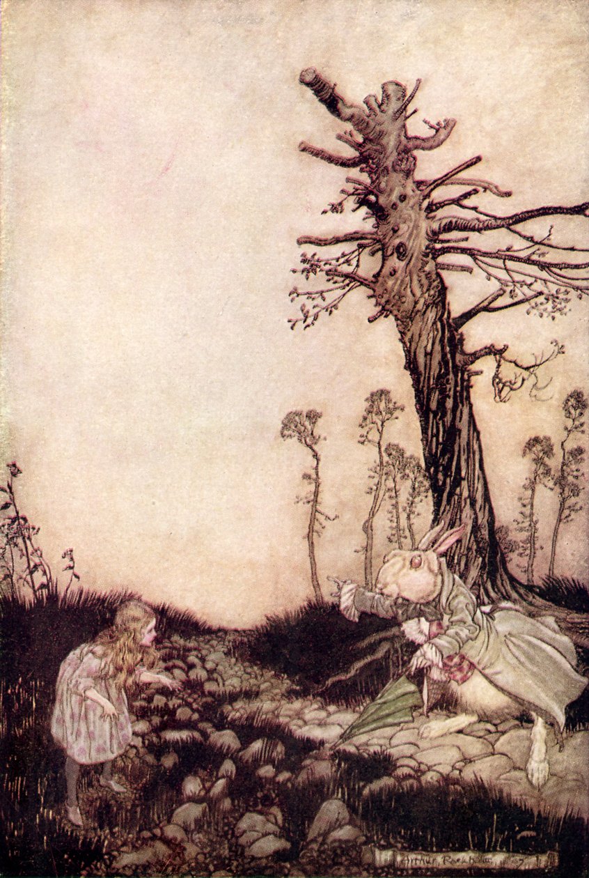 Lewis Carroll Alice kalandjai Csodaországban alkotó: Arthur Rackham