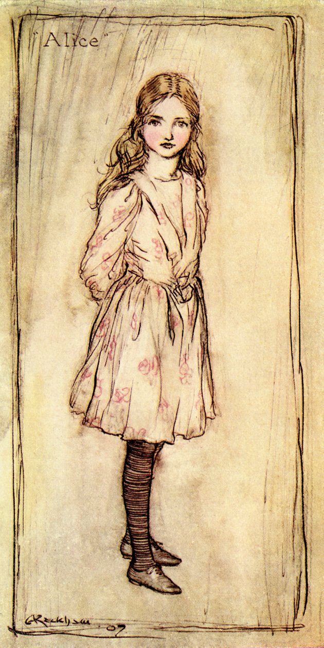 Lewis Carroll Alice kalandjai Csodaországban alkotó: Arthur Rackham