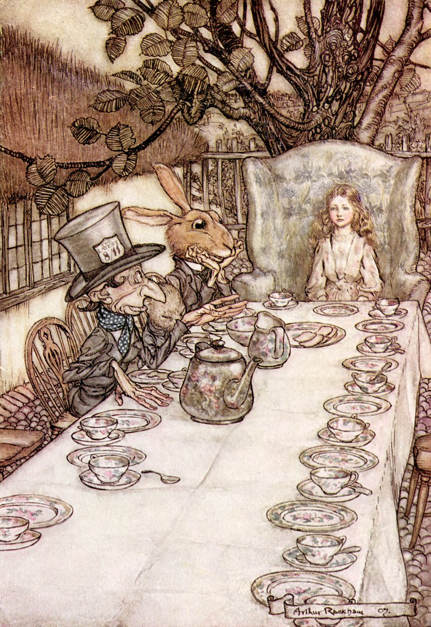 Lewis Carroll: Alice kalandjai Csodaországban alkotó: Arthur Rackham