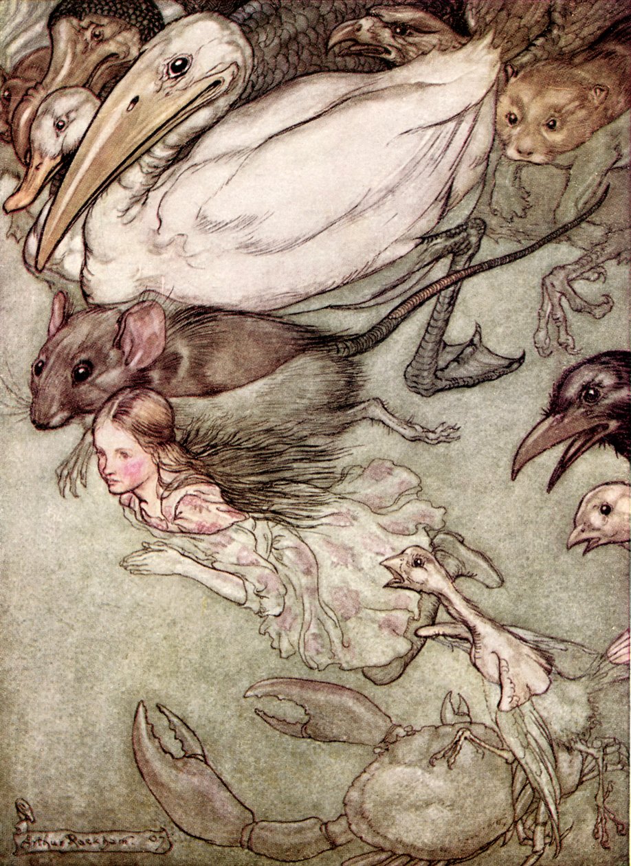 Lewis Carroll: Alice kalandjai Csodaországban alkotó: Arthur Rackham